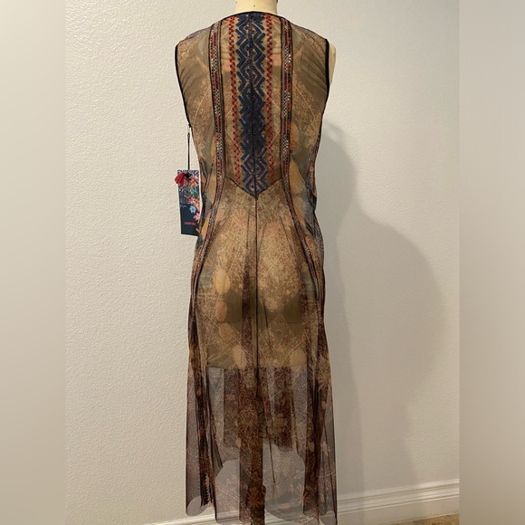 Biya mesh dress w/ slip - Picture 2 of 6